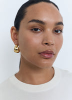 Short Sleeved Fine Knit Sweater