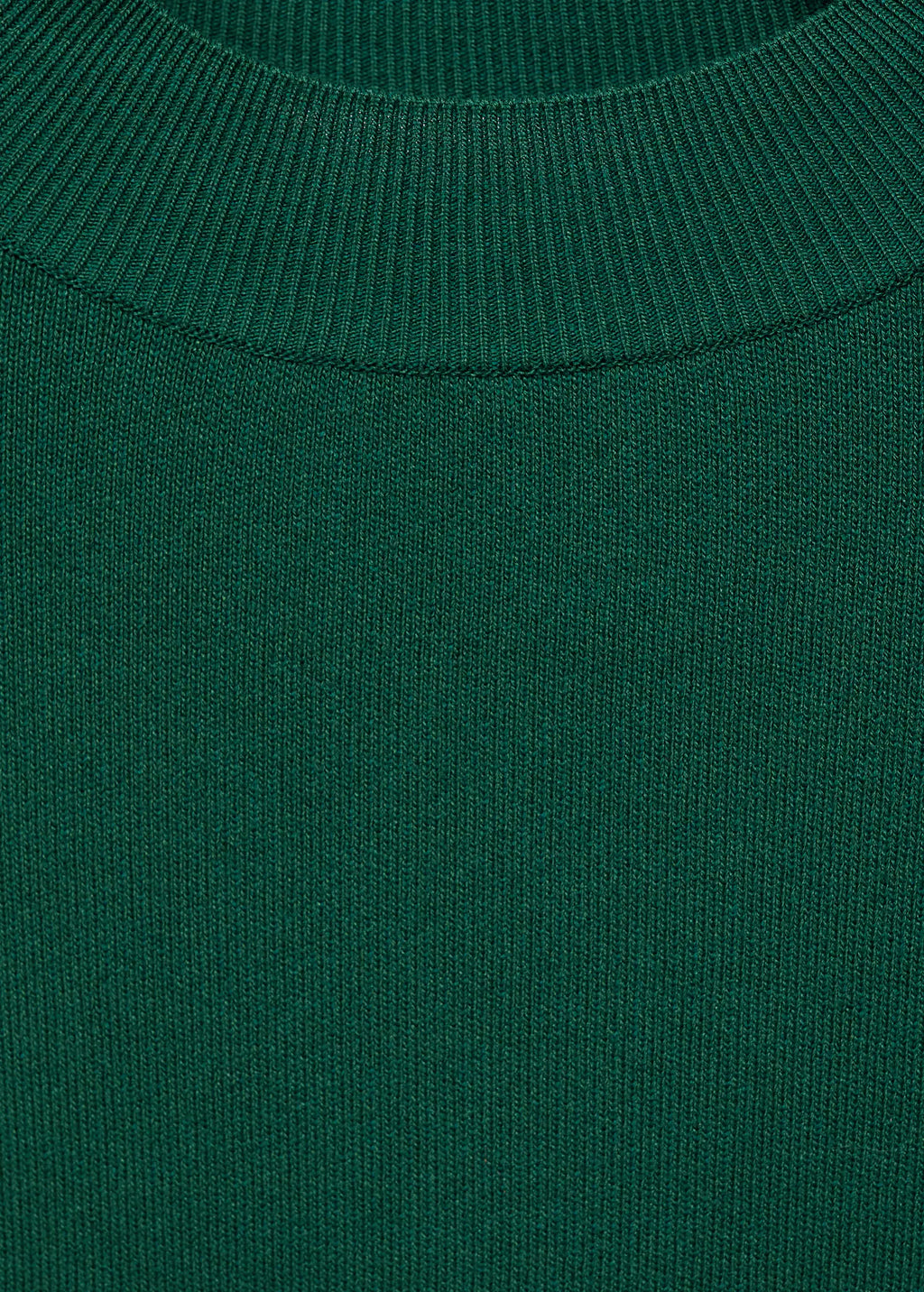 Short Sleeved Fine Knit Sweater