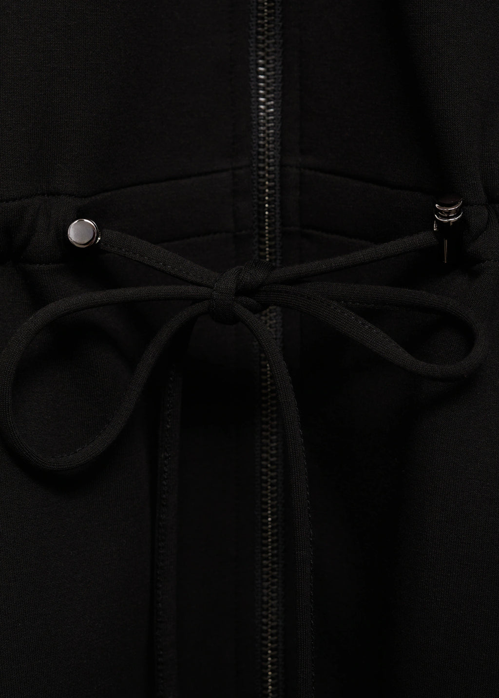 Short Sleeved Jacket With Adjustable Waistband