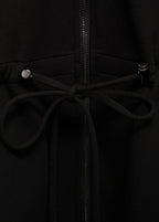 Short Sleeved Jacket With Adjustable Waistband