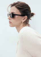 Short Sleeved Knitted Cardigan