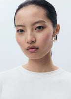 Short Sleeved Knitted Cotton Sweater