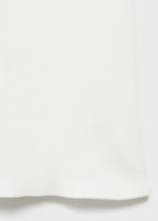 Short Sleeved Knitted Cotton Sweater