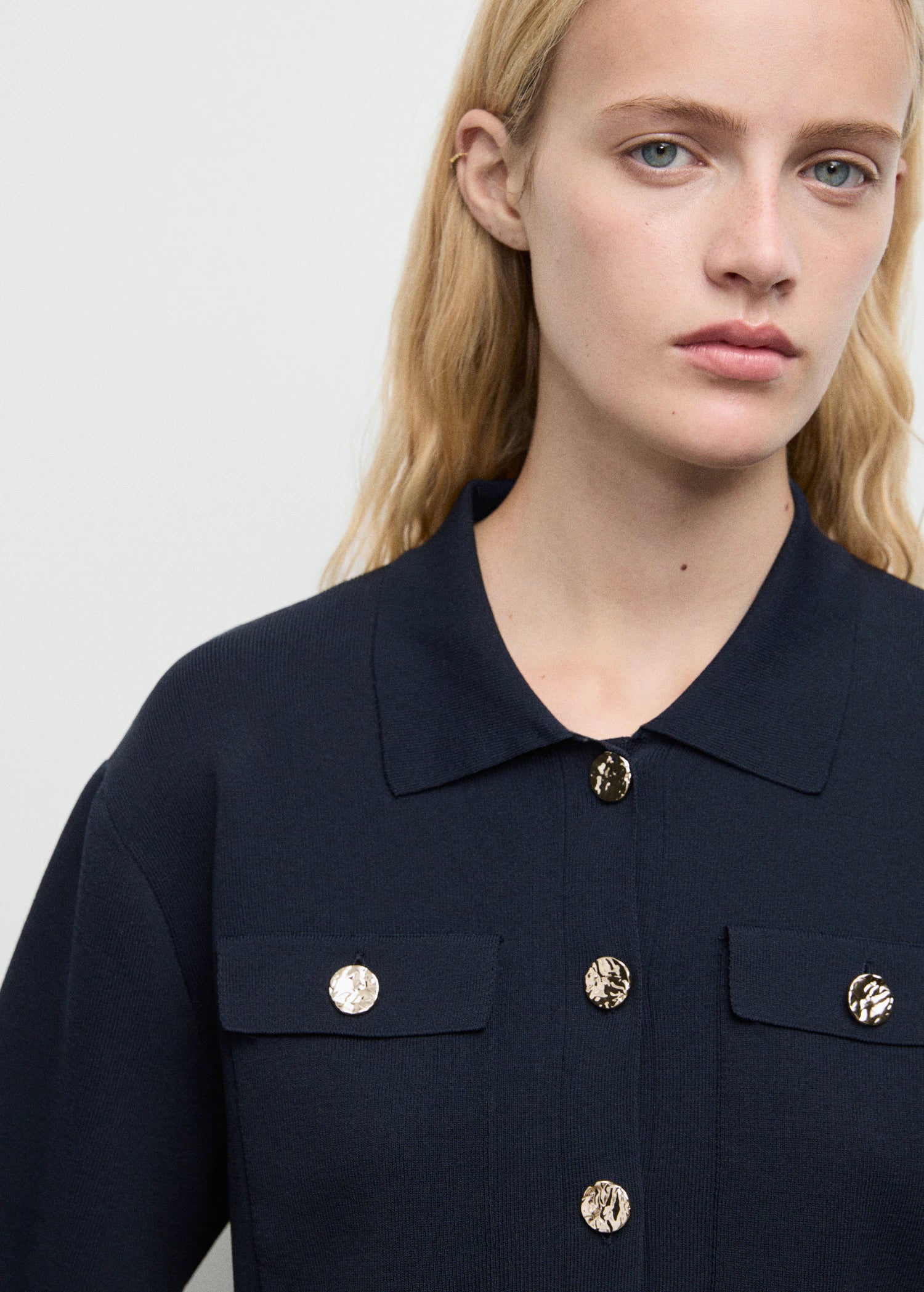 Short Sleeved Knitted Jacket