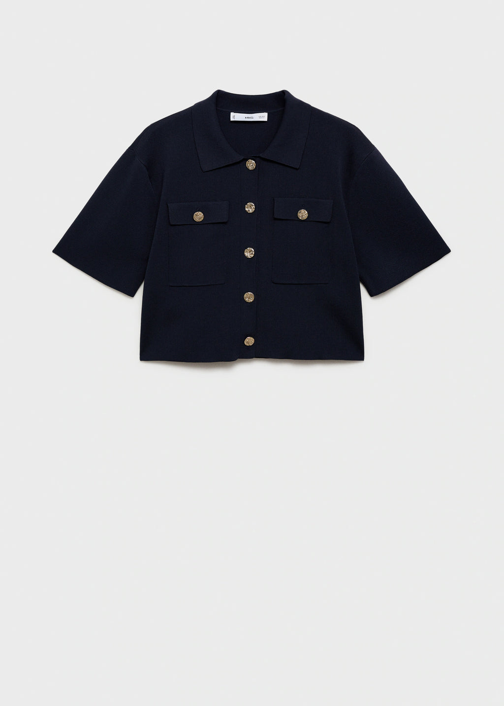 Short Sleeved Knitted Jacket