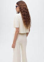 Short Sleeved Knitted Jacket