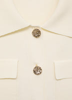 Short Sleeved Knitted Jacket