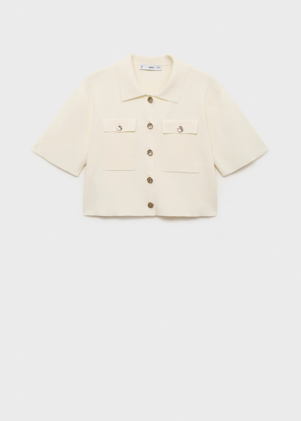 Short Sleeved Knitted Jacket