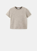 Short Sleeved Knitted Sweater