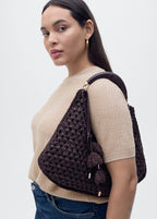 Short Sleeved Lurex Sweater