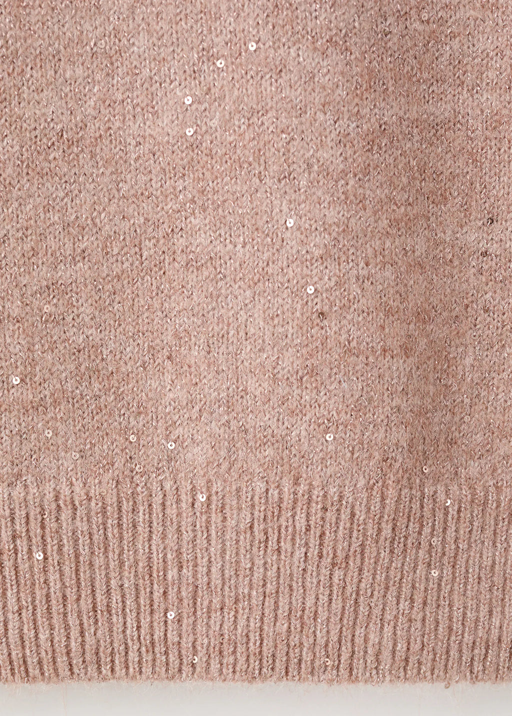 Short Sleeved Lurex Sweater