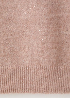 Short Sleeved Lurex Sweater