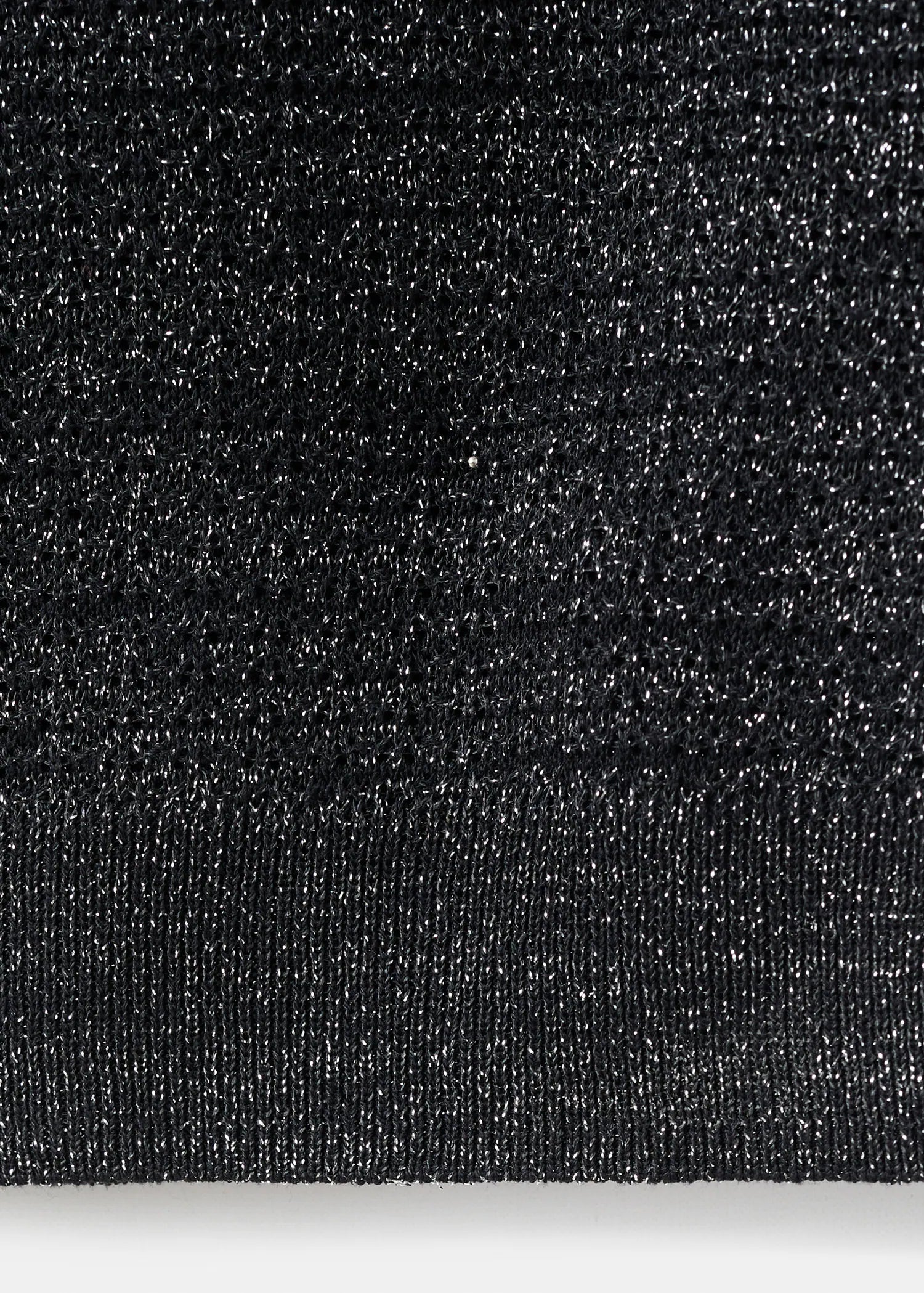 Short Sleeved Lurex Sweater