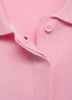 Short Sleeved Polo Neck Sweater