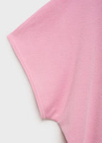 Short Sleeved Polo Neck Sweater