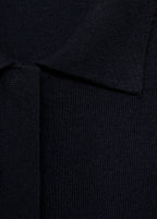 Short Sleeved Polo Neck Sweater