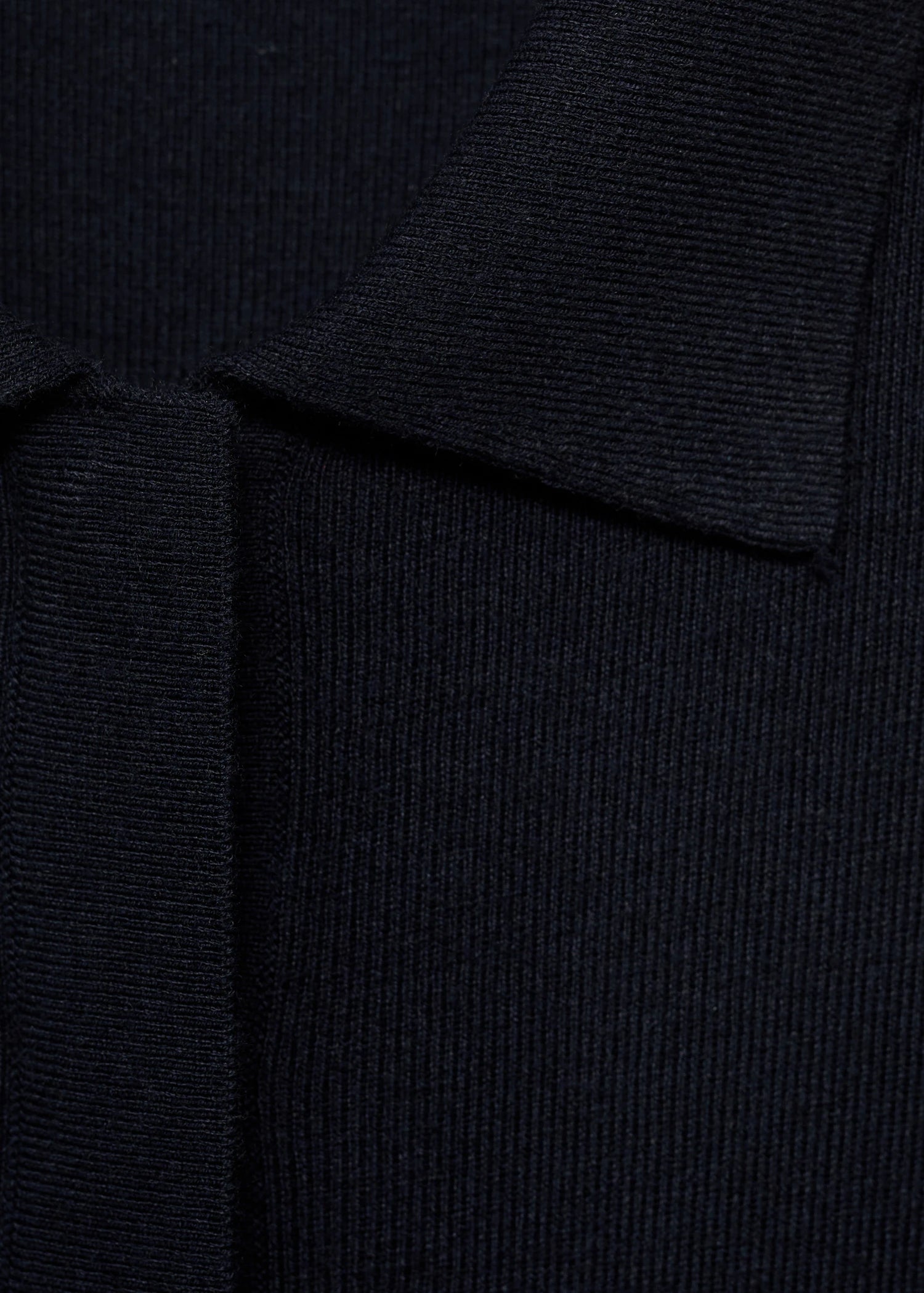 Short Sleeved Polo Neck Sweater