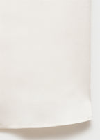 Short Sleeved Satin Shirt