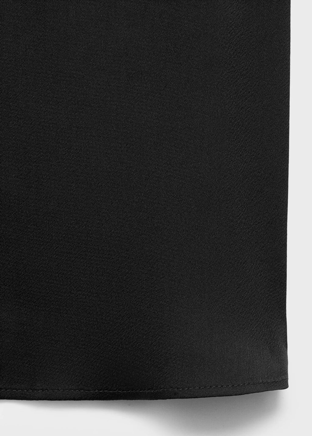 Short Sleeved Satin Shirt