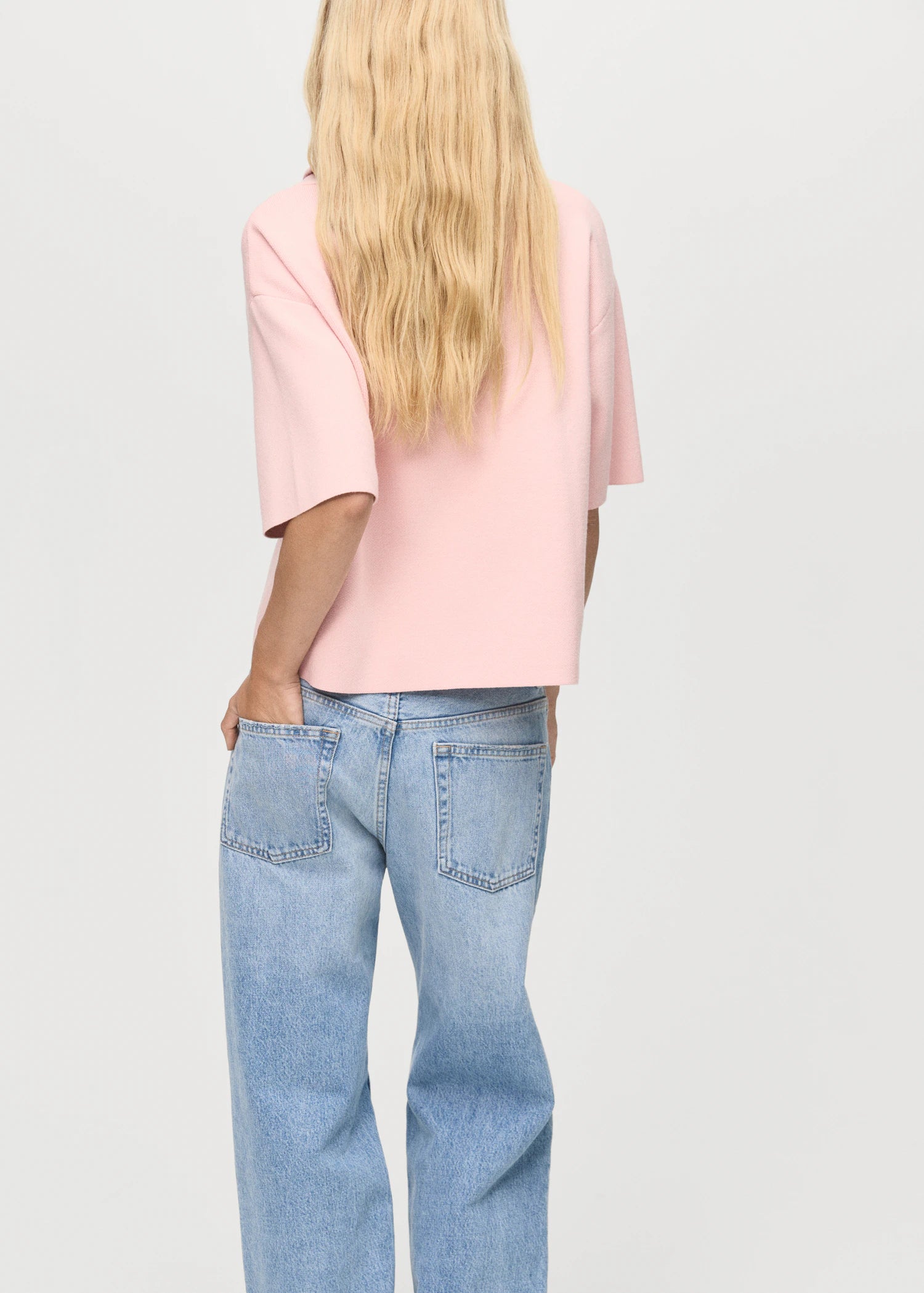 Short Sleeved Turtleneck Sweater