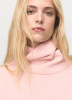 Short Sleeved Turtleneck Sweater