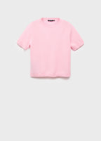 Short Sleeved Wool Sweater