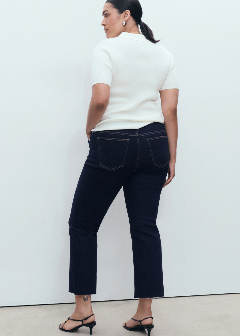 Sienna Flared Cropped Jeans