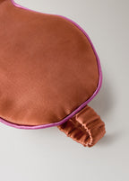 Silk Mask With Contrast Piping