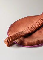 Silk Mask With Contrast Piping