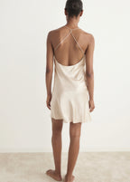 Silk Strapless Nightgown
