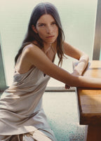 Silk Strapless Nightgown