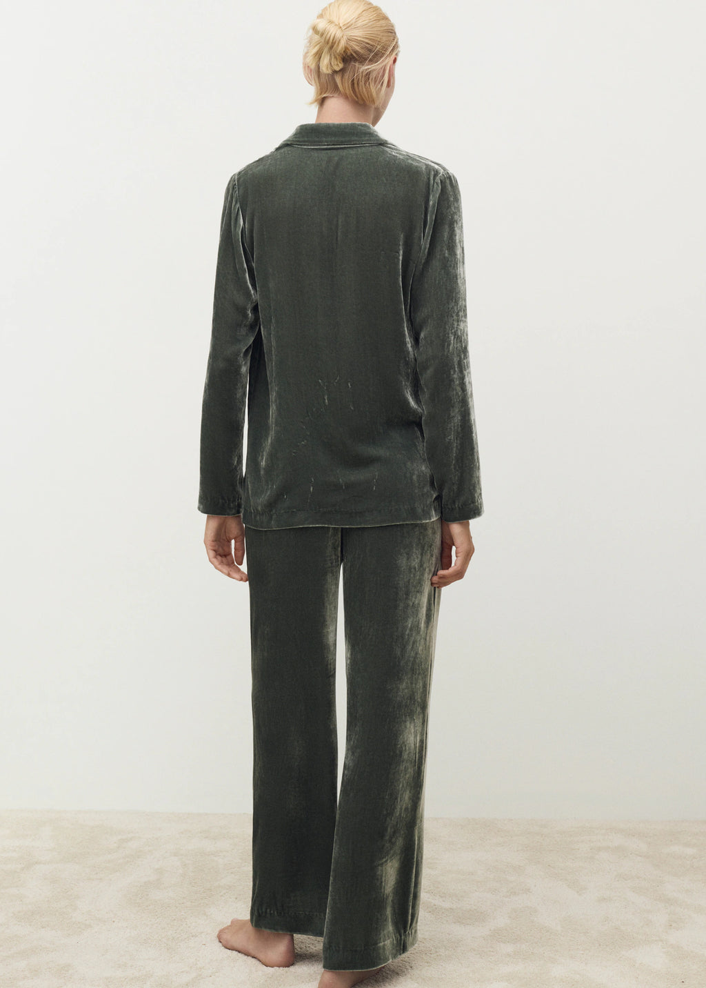 Silk Velvet Trousers