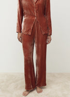 Silk Velvet Trousers