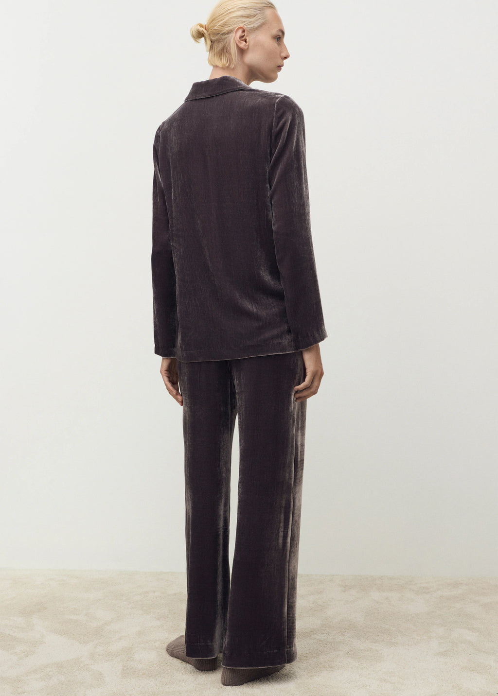 Silk Velvet Trousers
