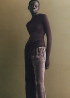 Silk Velvet Trousers
