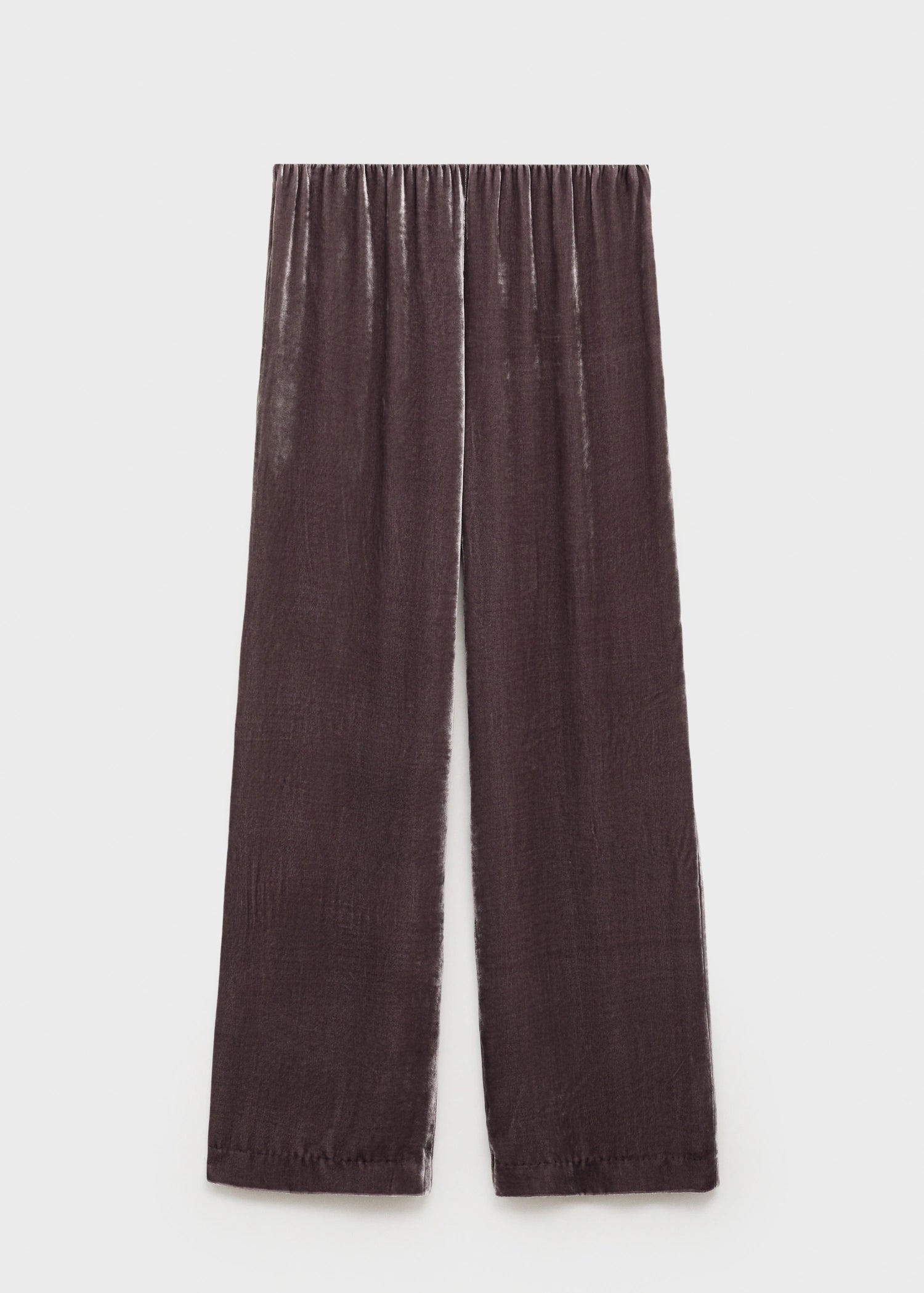 Silk Velvet Trousers