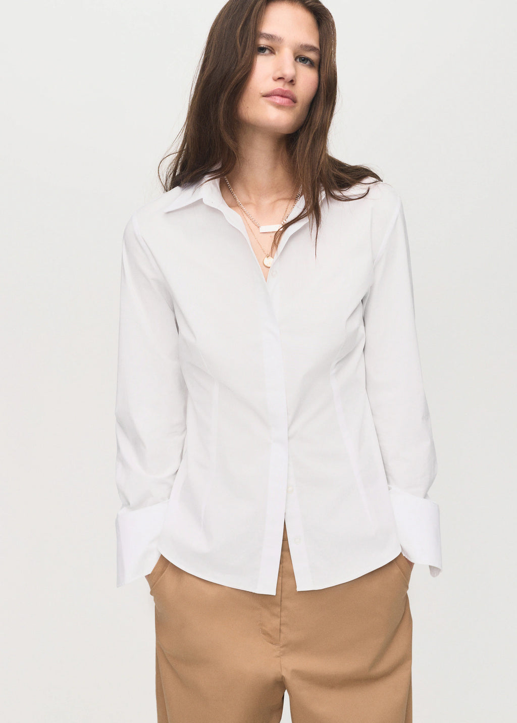 Slim Fit Poplin Shirt