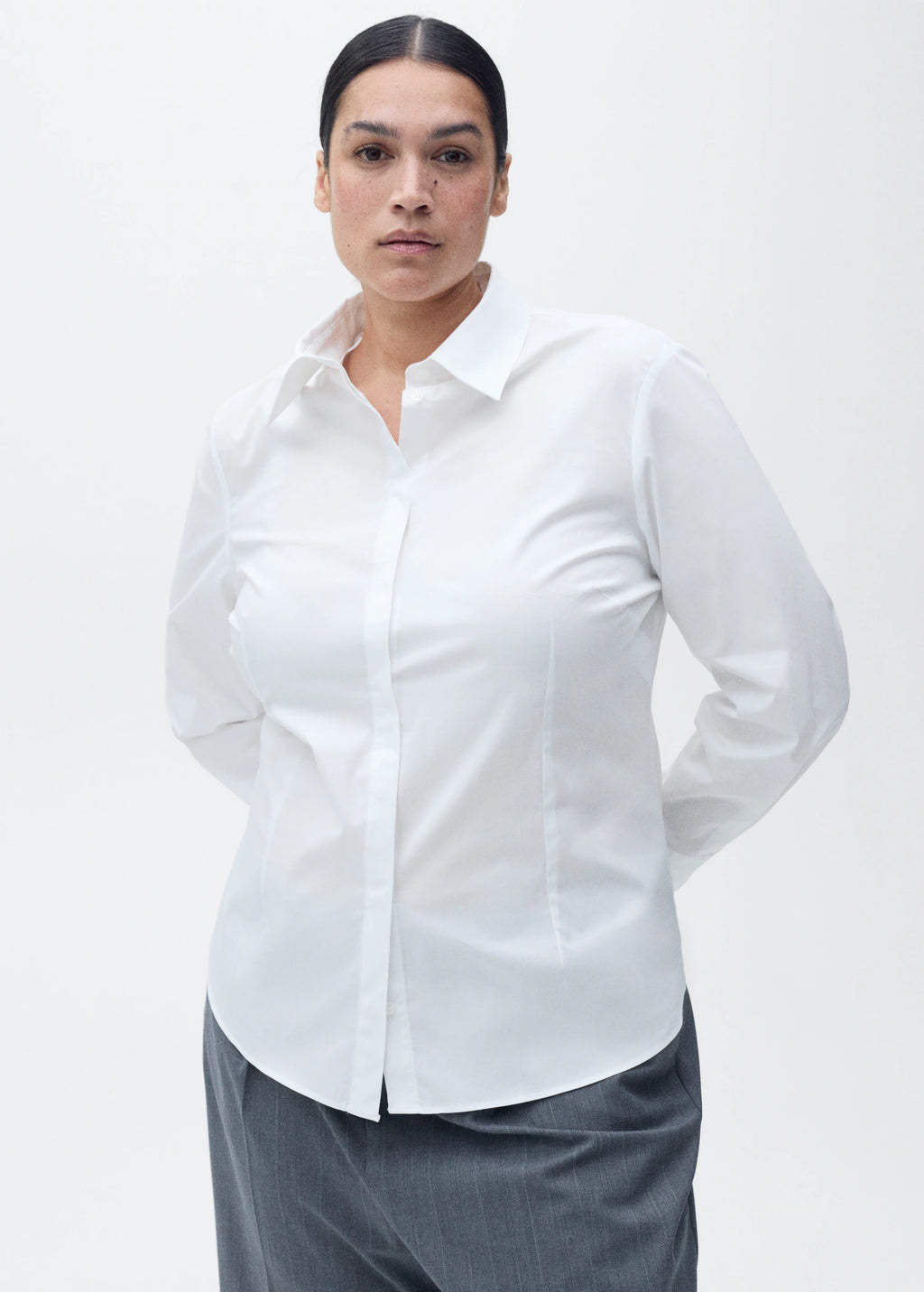 Slim Fit Poplin Shirt