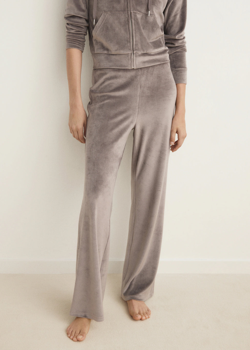Soft Touch Velour Trousers