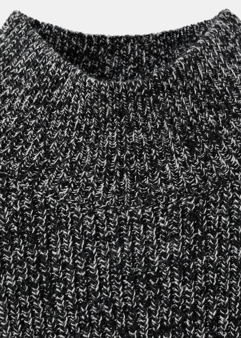 Speckled Perkins Neck Sweater