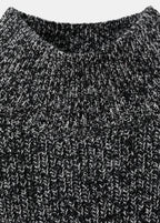 Speckled Perkins Neck Sweater