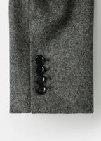 Speckled Wool Blazer With Pockets