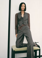 Speckled Wool Waistcoat