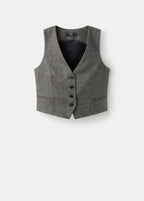Speckled Wool Waistcoat