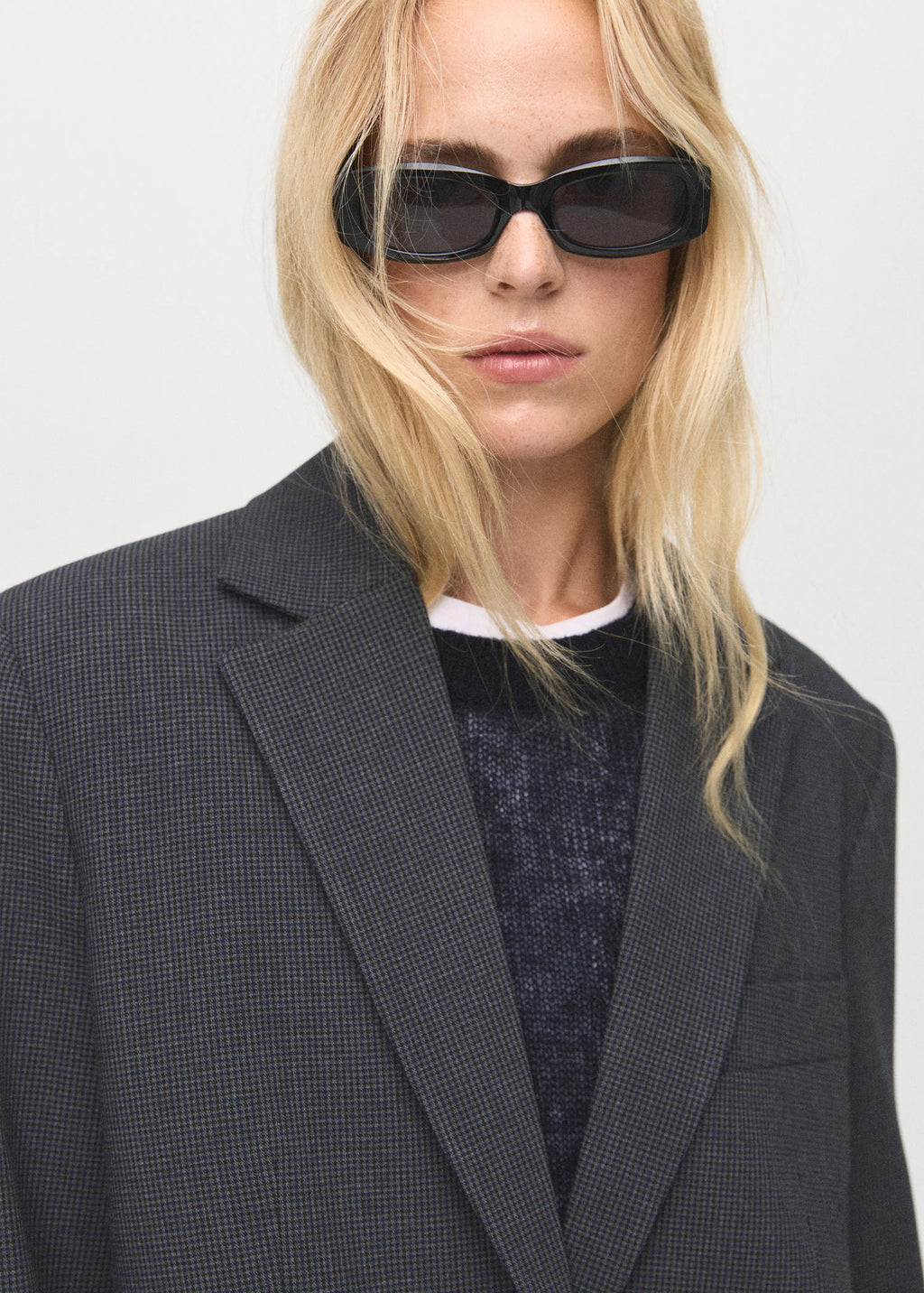 Straight Jacket With Flap Pockets