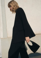 Straight Mid Rise Suit Trousers