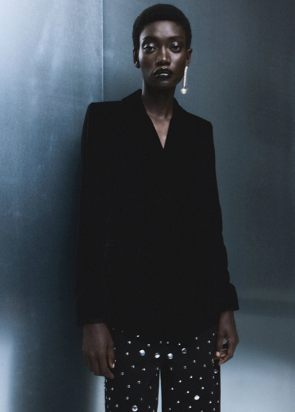 Straight Fit Jeans With Studs