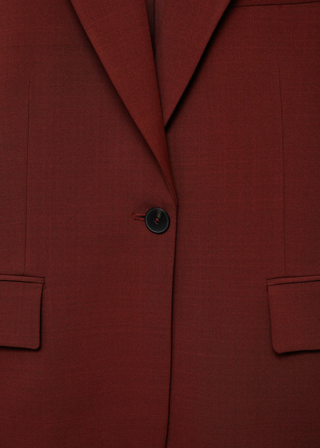 Straight Fit Suit Blazer