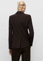 Straight Fit Suit Blazer