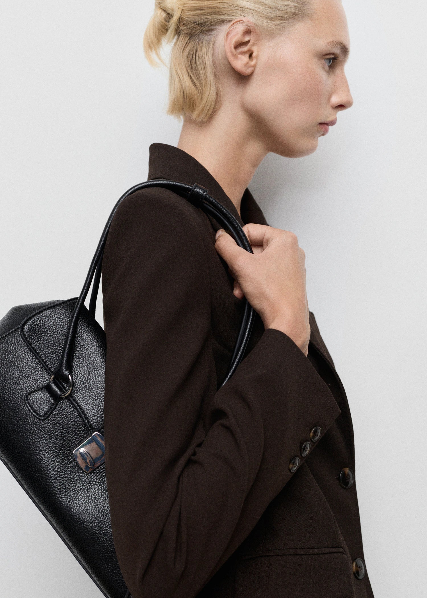 Straight Fit Suit Blazer